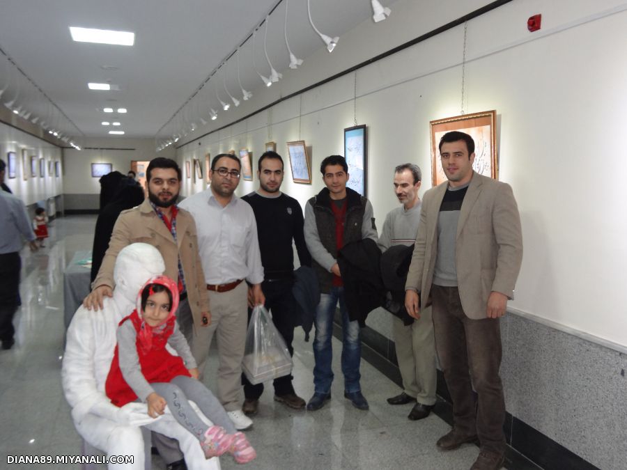 نمایشگاه خوشنویسی جان جان