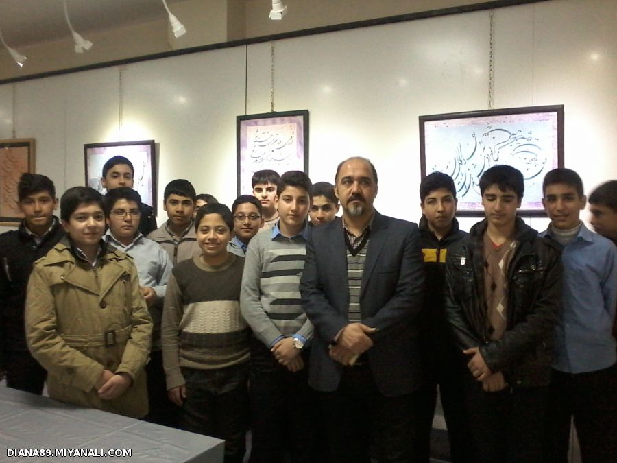 نمایشگاه خوشنویسی جان جان