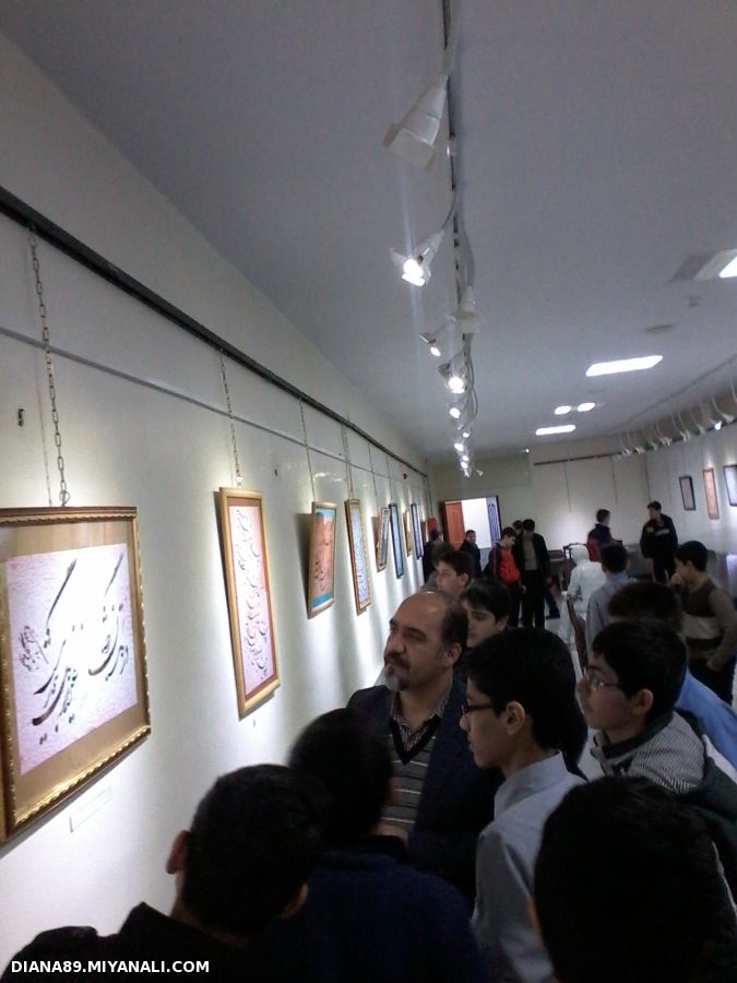 نمایشگاه خوشنویسی جان جان