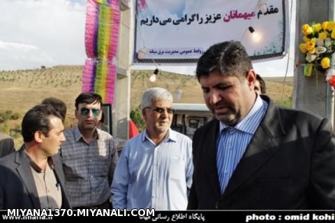 گزارش تصویری از افتتحاح طرح های عمرانی بخش کندوان میانه در هفته دولت